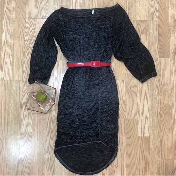 Free People Gray/Black cute Dress size XS - Picture 2 of 10